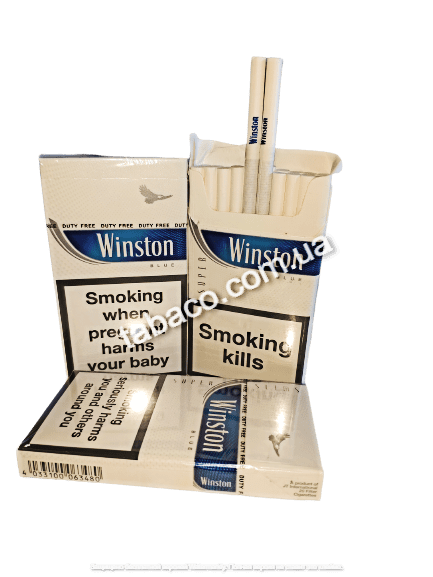 winstonsstabaco винстон слимс синий купить